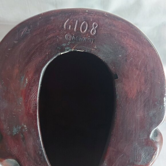 Achatit 108 African Child Tribal Mask Handcrafted Wall Art Ceramic Cultural - Picture 10 of 11